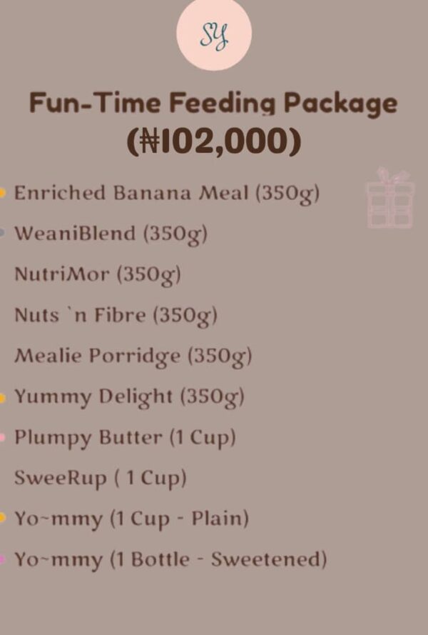 Fun-time Feeding Package